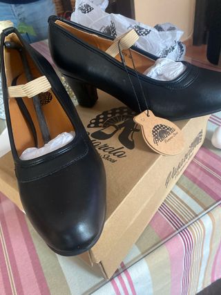 Tacones Flamenca Pascarela Talla 39