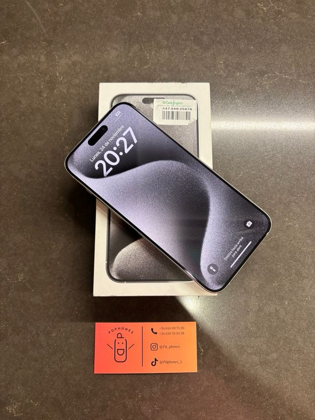 iPhone 15 PRO MAX 256GB NUEVO NEGOCIABLE