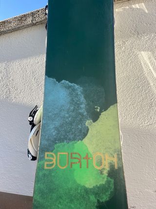 Tabla Snowboard Burton + Fijaciones + Funda