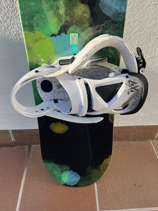 Tabla Snowboard Burton + Fijaciones + Funda