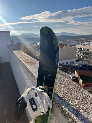 Tabla Snowboard Burton + Fijaciones + Funda