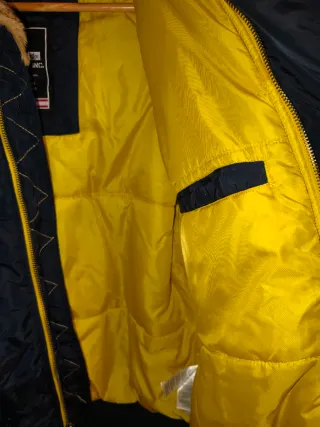 Chaqueta Alpha Industries Invierno Azul/Amarillo