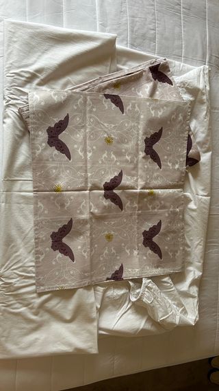 Juego de sábanas para cama de 90 cm