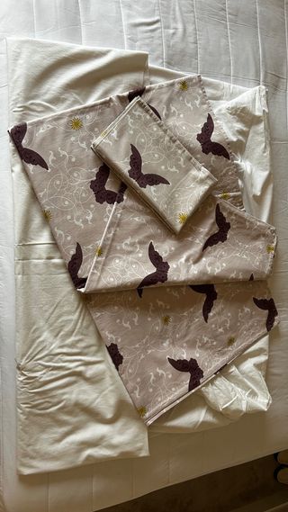 Juego de sábanas para cama de 90 cm