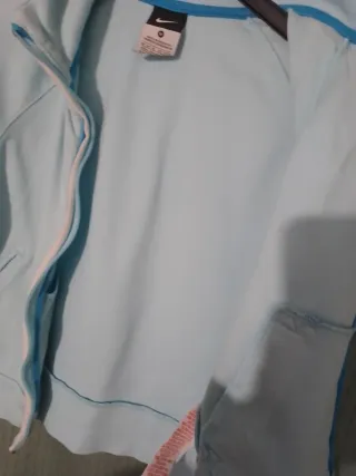 Chaqueta Nike Mujer Talla M Azul Claro