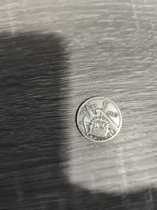 Moneda 5 Pesetas Franco 1957