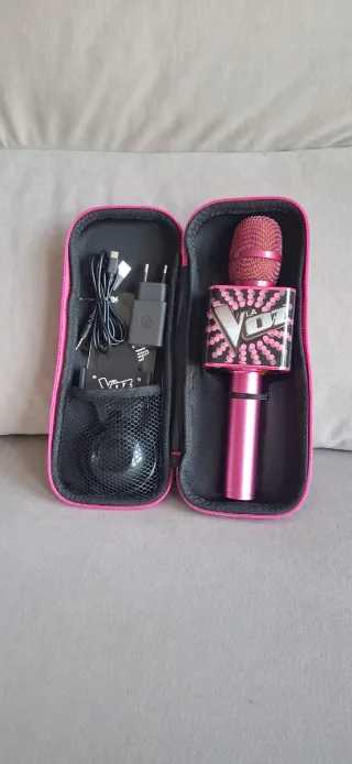 Micro Karaoke Oficial La Voz Rosa SIN ESTRENAR