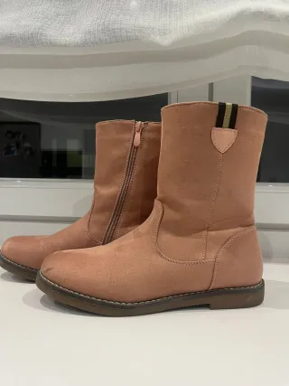 Botas mujer rosa ante