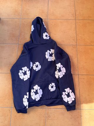 Sudadera Denim Tears Azul Estampada