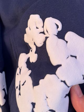 Sudadera Denim Tears Azul Estampada