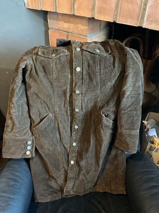 Chaqueta Coronel Tapioca Marrón Pana