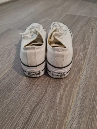 Converse All Star Talla 37 Blancas