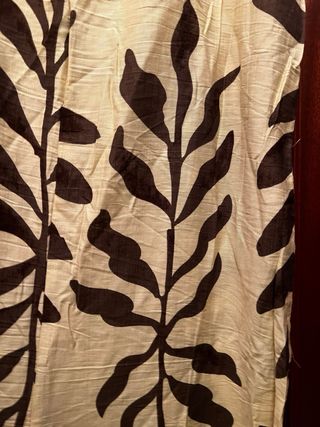 Peto largo estampado hojas