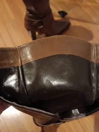 Stivali Gianni Bravo marroni in pelle