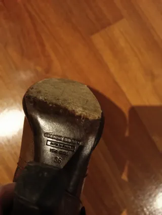 Stivali Gianni Bravo marroni in pelle