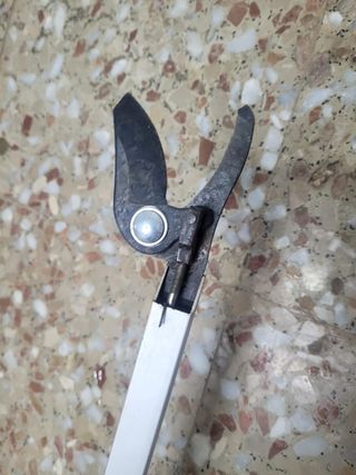 Tijera telescópica mango aluminio