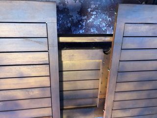 Mesa exterior Teka extensible barnizada