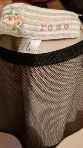 Abito Cameo rose Beige/Nero Taglia L