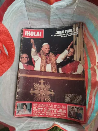 Revista súper antiguas hola