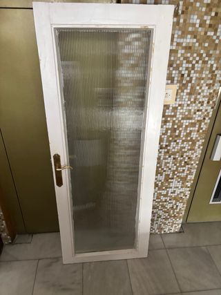 Puertas de Madera con cristal
