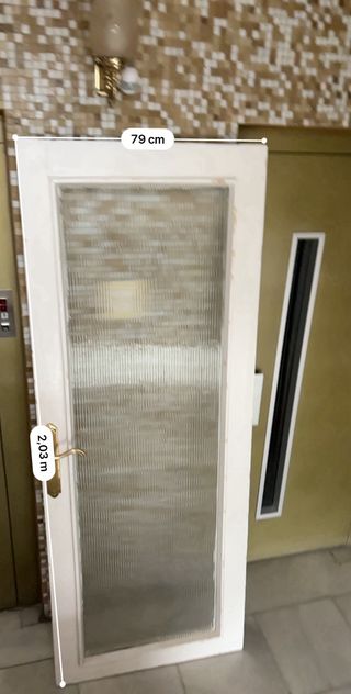 Puertas de Madera con cristal