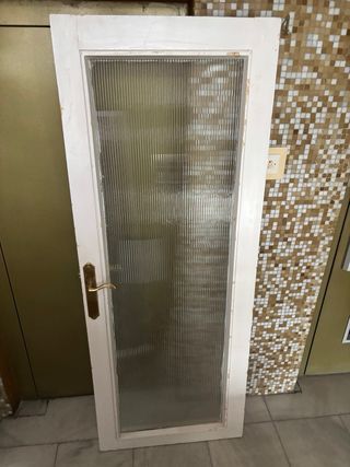 Puertas de Madera con cristal