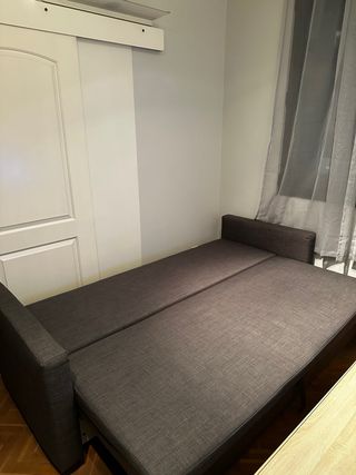Sofá cama 3 plazas con canapé