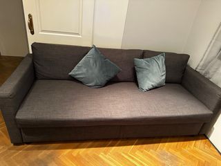 Sofá cama 3 plazas con canapé