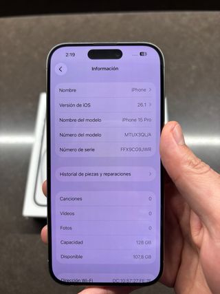 iPhone 15 Pro nuovo negoziabile