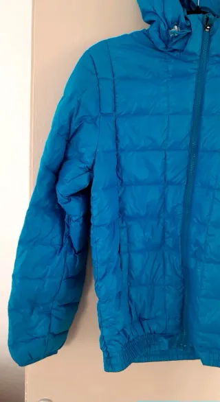 Chaqueta Adidas Azul con Capucha