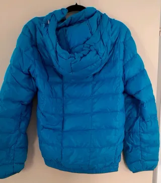 Chaqueta Adidas Azul con Capucha