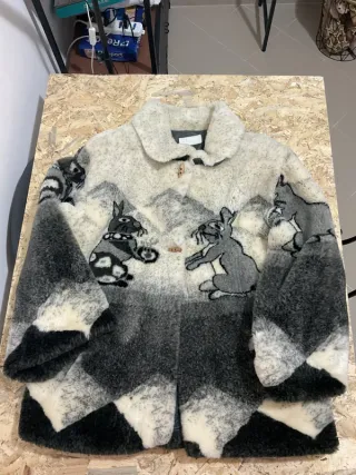 Pelliccia sintetica conigli fantasia