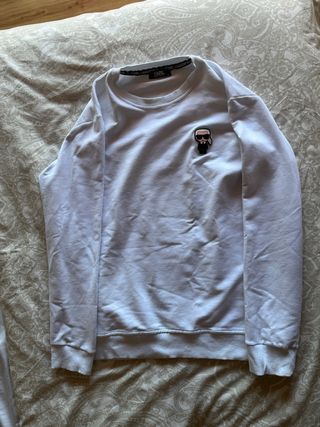 Sudadera Karl Lagerfeld Blanca