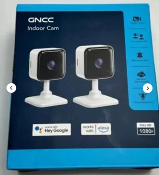 Pack 2 Cámaras Vigilancia GNCC Wifi Full HD