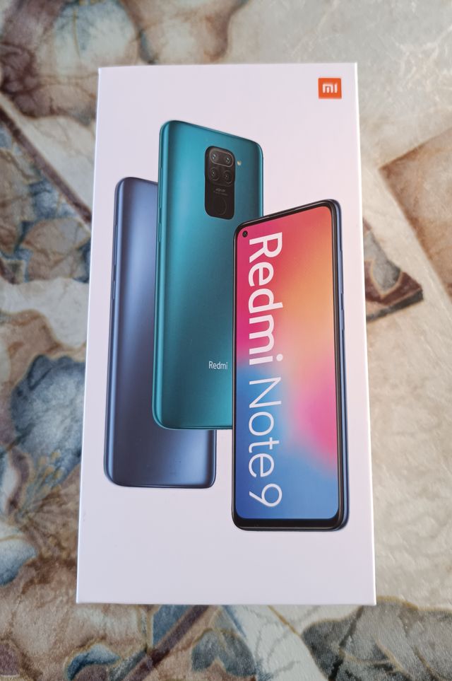 Xiaomi Redmi Note 9 green + cristales templados