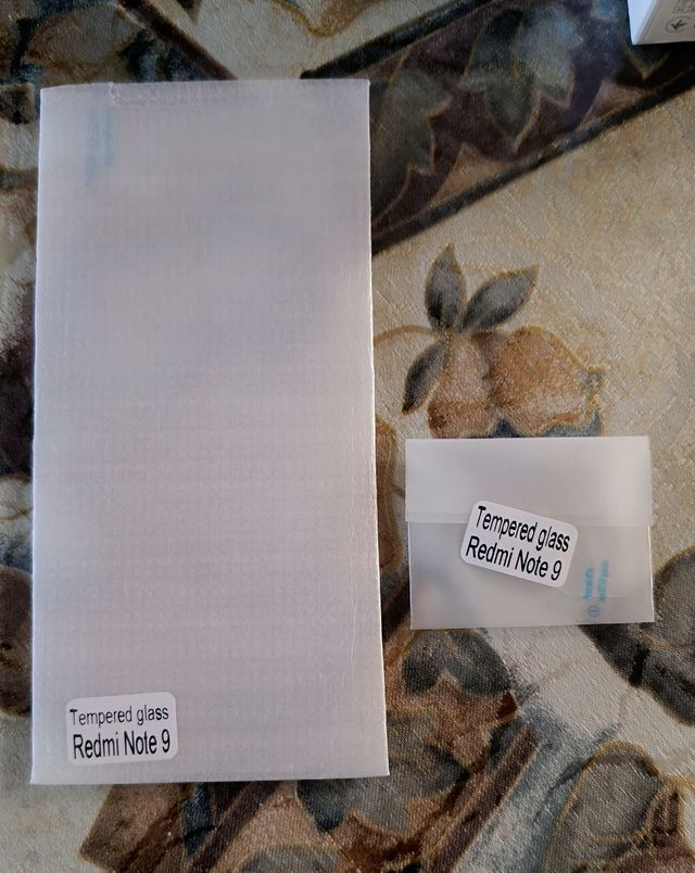 Xiaomi Redmi Note 9 green + cristales templados