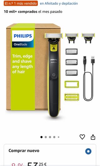 Philips OneBlade Cortapelos y Afeitadora