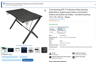 Mesa Gaming Trust GXT 711