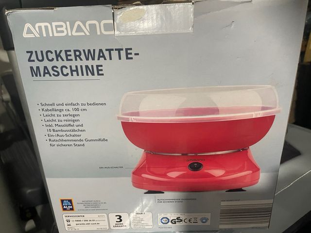 Máquina de algodón de azúcar Ambiance