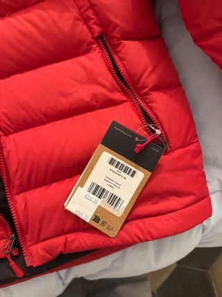 Piumino The North Face rosso