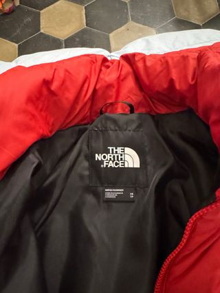 Piumino The North Face rosso