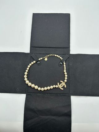 Collar Chanel Perlas