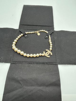Collar Chanel Perlas