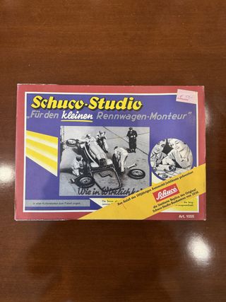 Schuco Studio Rennwagen-Monteur Kit