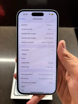 iPhone 15 NUOVO TRATTABILE