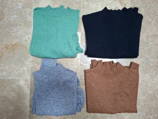 Lote 4 jerséis talla S calentitos