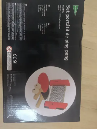 Set Ping Pong Portátil NETPRO