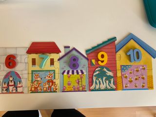 Puzzle Goula Aprende Números 1-10 Educativo