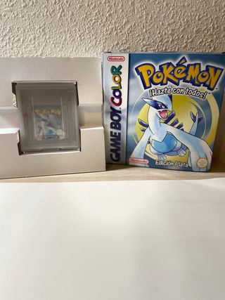 Pokémon Plata Game Boy Color Nintendo