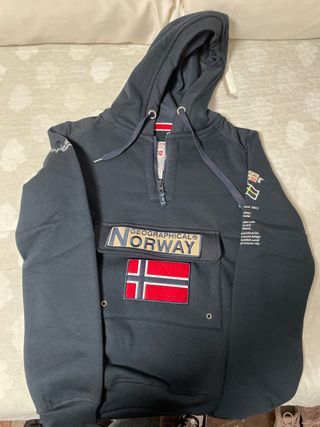 Sudadera Geographical Norway Talla M